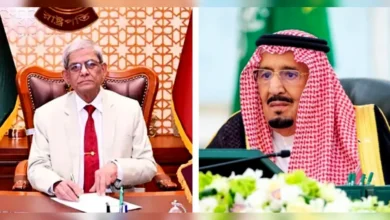 রাষ্ট্রপতি মির্জা ফখরুলকে সৌদি বাদশাহ সালমানের অভিনন্দন