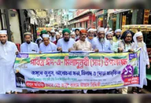 মির্জাপুরে পবিত্র ঈদে মিলাদুন্নবী (সাঃ) উপলক্ষে জশনে জুলুস উদযাপন