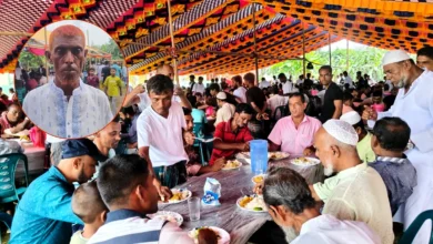 মৃত্যুর আগেই চল্লিশা, ৫ হাজার মানুষকে খাওয়ালেন দম্পতি