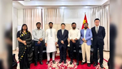 চীনা রাষ্ট্রদূতের সঙ্গে এনসিপির প্রতিনিধি দলের সাক্ষাৎ