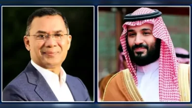 সৌদি যুবরাজকে প্রধানমন্ত্রী তারেক রহমানের চিঠি