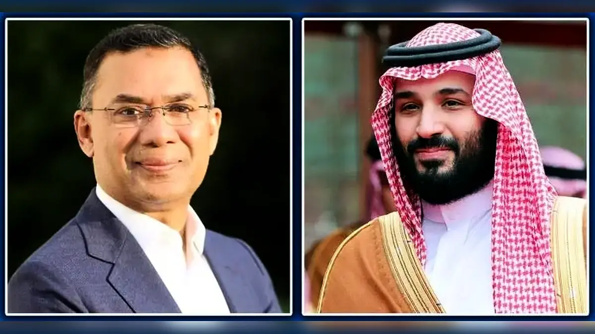 সৌদি যুবরাজকে প্রধানমন্ত্রী তারেক রহমানের চিঠি