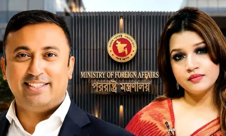 পররাষ্ট্র মন্ত্রণালয়ের দুই প্রতিমন্ত্রীর দায়িত্ব বণ্টন