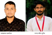 রাজশাহীতে রোমোর আহ্বায়ক হুজাইফা ও সদস্য সচিব তুহিন