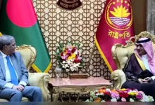 রাষ্ট্রপতির সঙ্গে সৌদির রাষ্ট্রদূতের সৌজন্য সাক্ষাৎ