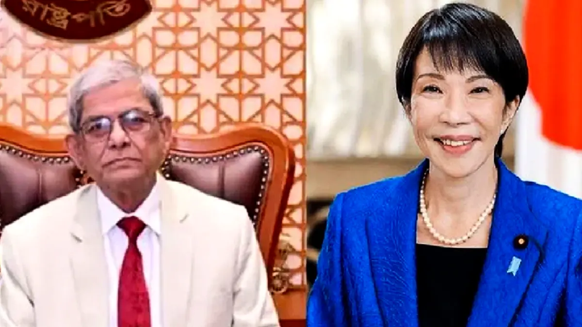রাষ্ট্রপতি মির্জা ফখরুলকে জাপানের প্রধানমন্ত্রীর অভিনন্দন