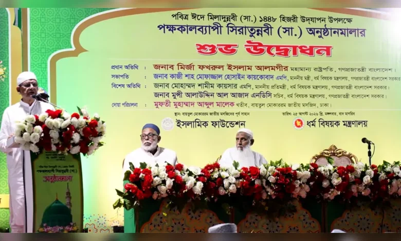 ২০৩০ সালের আগে সব ধর্মীয় উপাসনালয় সম্মানিভাতার আওতায় আসবে: রাষ্ট্রপতি