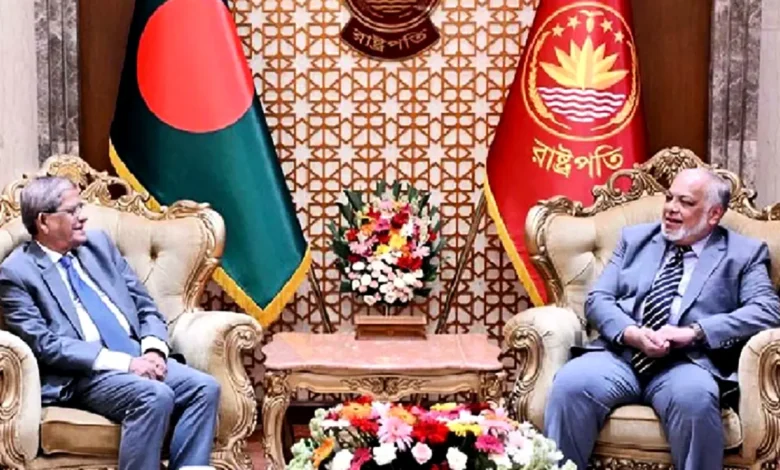 রাষ্ট্রপতির সঙ্গে প্রধান বিচারপতির সৌজন্য সাক্ষাৎ