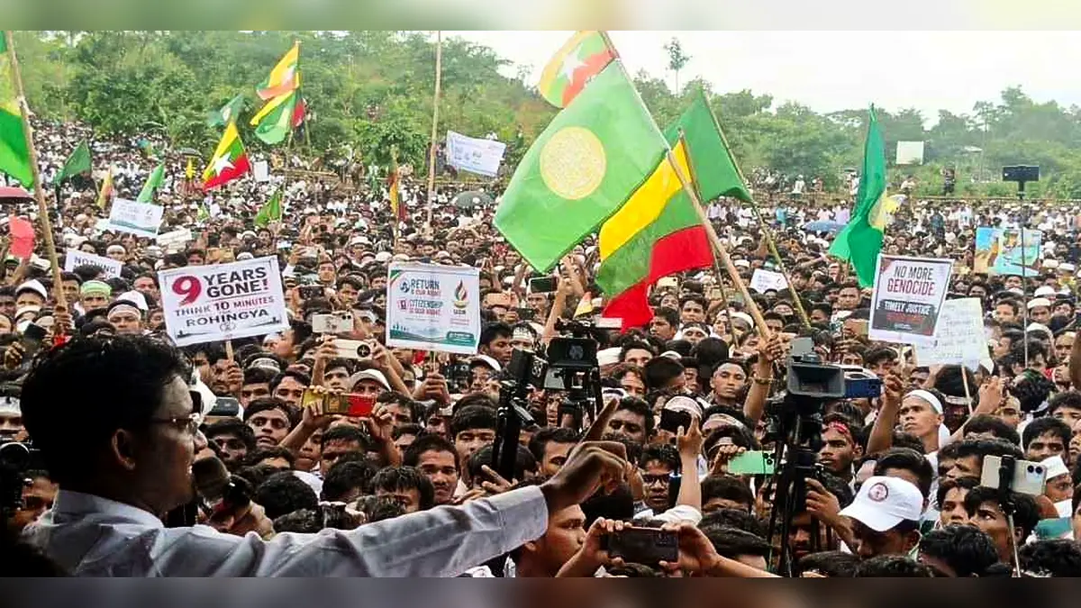 কক্সবাজারে রোহিঙ্গা গণহত্যা দিবস পালিত