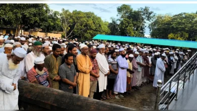 যে ঘরে ওঠার কথা ছিল, তার সামনেই সাজুর কবর