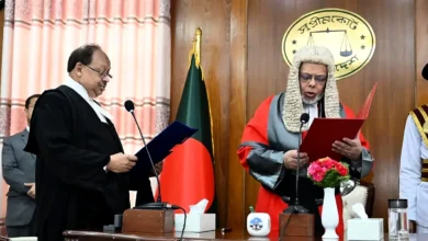 শপথ নিলেন বিচারপতি হাবিবুল গনি