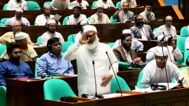 সংসদ থেকে বিরোধী দলের ওয়াকআউট