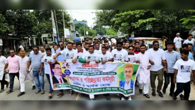 বৃক্ষরোপণ-পরিচ্ছন্নতা কর্মসূচির মাধ্যমে স্বেচ্ছাসেবক দলের প্রতিষ্ঠাবার্ষিকী উদযাপন