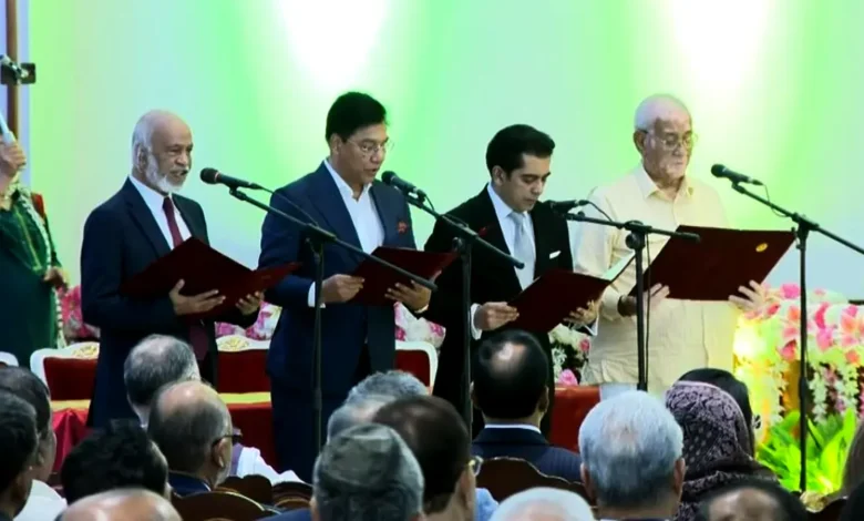 শপথ নিলেন নতুন ৪ মন্ত্রী ও ২ প্রতিমন্ত্রী