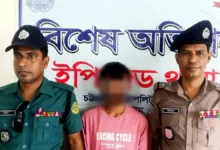 চট্টগ্রামের ইপিজেডে পুলিশের জালে ৮ মামলার আসামি কুখ্যাত চাঁদাবাজ রাকিব