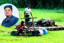 হরিরামপুরে ছাত্রদল নেতার অবৈধ ড্রেজার ব্যবসা, সংবাদ প্রকাশে বিএনপি নেতার বাধা
