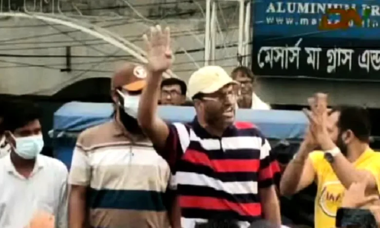 গাজীপুরের কালিয়াকৈরে যুবলীগের ঝটিকা মিছিল, পাল্টা বিক্ষোভে যুবদল