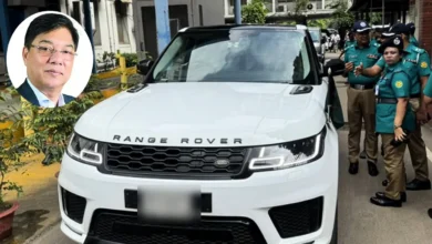 নজিরবিহীন ঘটনা: বিমানমন্ত্রীর গাড়িতে ট্রাফিক পুলিশের মামলা, জরিমানা ৬ হাজার