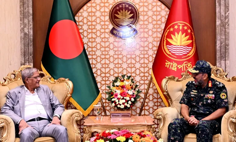 বঙ্গভবনে আনসার-ভিডিপি মহাপরিচালক, দেশ গঠনে সক্রিয়তার আহ্বান রাষ্ট্রপতির