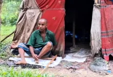 টাঙ্গাইলের সখীপুরে ৬০ বছর বয়সী ফালু মিয়ার করুণ দশা: জরাজীর্ণ ঝুপড়িতে অনাহারে দিন