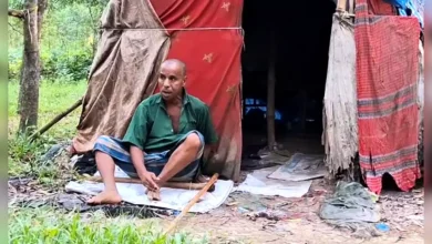 টাঙ্গাইলের সখীপুরে ৬০ বছর বয়সী ফালু মিয়ার করুণ দশা: জরাজীর্ণ ঝুপড়িতে অনাহারে দিন