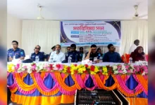 অপরাধমুক্ত সমাজ গড়তে সিংগাইরে পুলিশের বিশেষ সভা: এসপি'র আহ্বান
