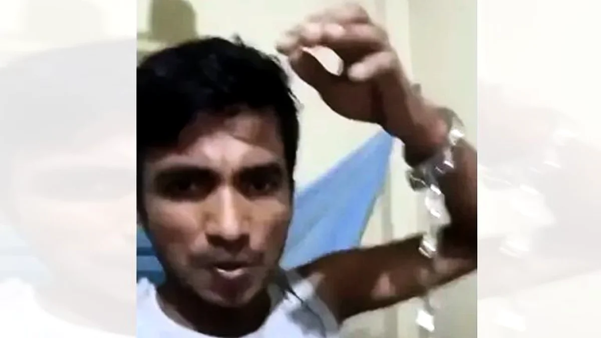 সুনামগঞ্জে পুলিশের হাত থেকে হাতকড়াসহ আসামি পলায়ন, ফেসবুকে লাইভ